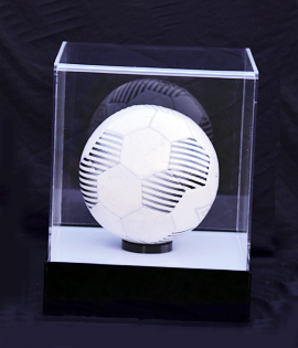 Clear showcase boxes