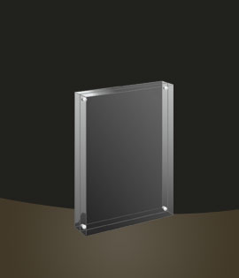 Magnetic card holder